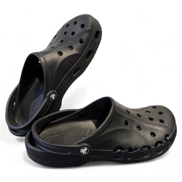 Black Crocs – Men’s Size 12 – Excellent Condition Fun Cutout - Picture 4 of 7